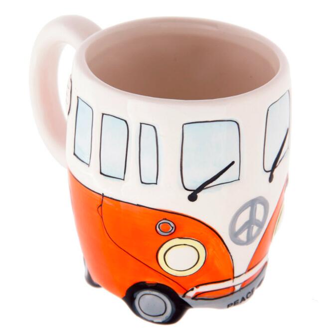 Retro Bus Ceramic Cup